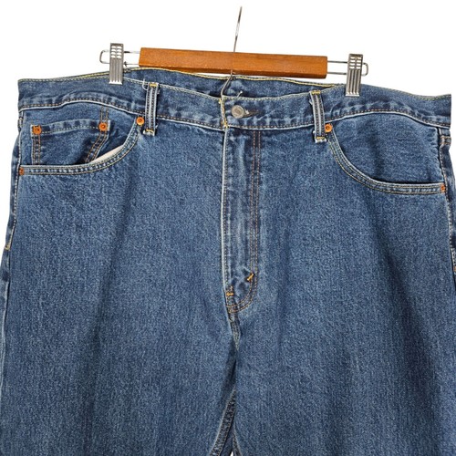 Levis 505 Jeans Size 42X32 Men's Straight Leg Denim - Picture 5 of 7