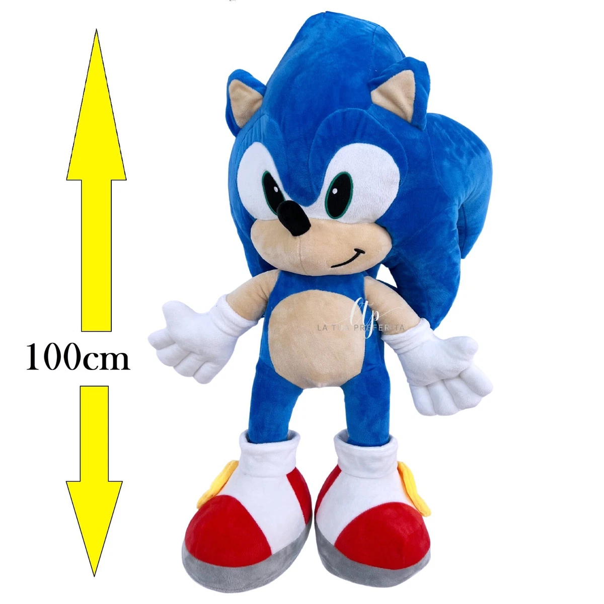 Sonic Peluche 100cm Géant The Hedgehog Hérisson Bleu Original Garçons  Enfants 0+