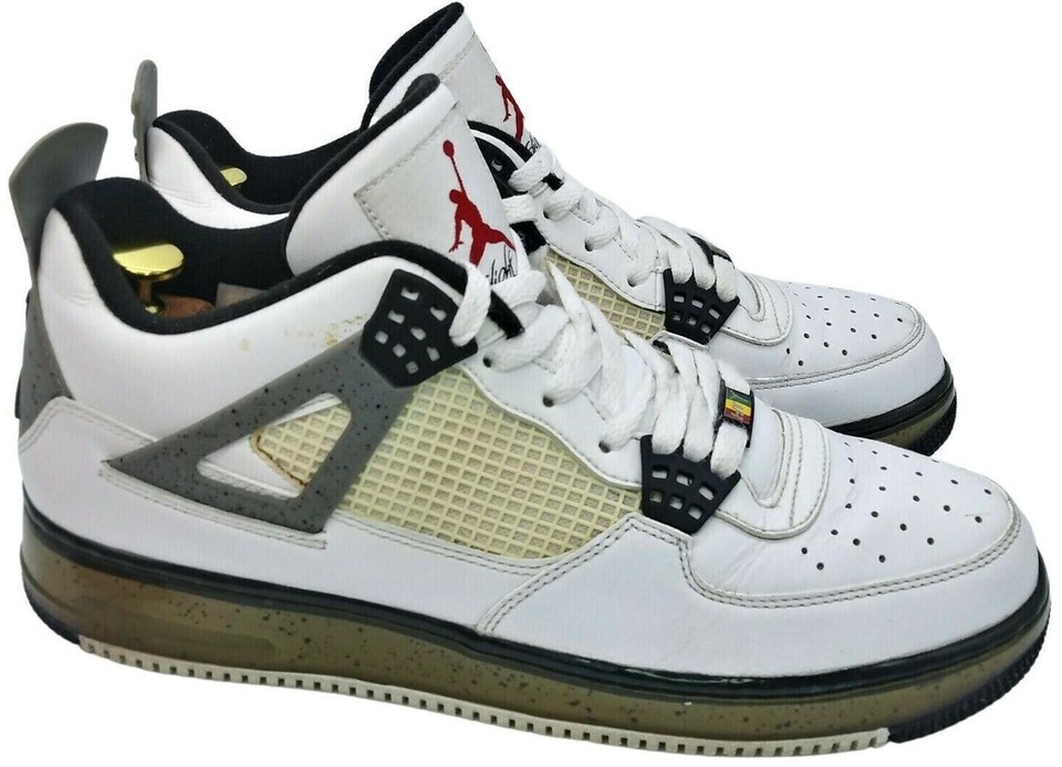 Jordan Fusion 4 White Cement for Sale | Authenticity