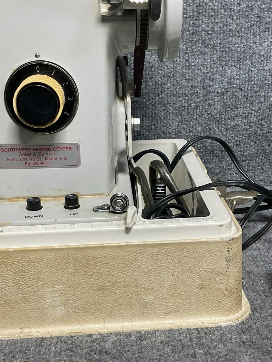 vintage an・an no.37 Dial N Sew 81543 115V-130W Zig-Zag Sewing Machine - Vintage