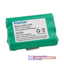 Kastar Ni-MH 1000mAh Battery for Vtech 80-5542-00-00 80-5543-00-00 8055420000