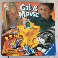 Cat & Mouse Game - Ravensburger 2003 (15 Of 17 Cheese Cubes)