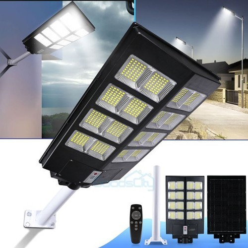 9900000000LM 11000W Commercial Solar Street Light LED Dusk ToDawn Road Lamp+Pole - Picture 112 of 188