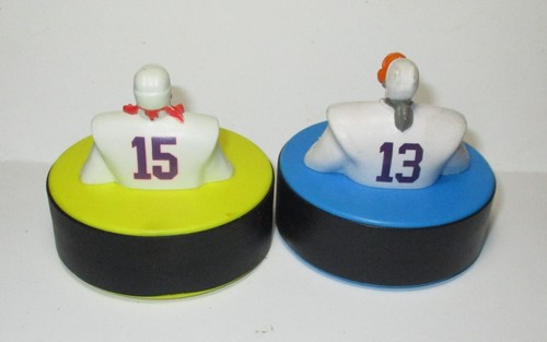 The Mighty Ducks 1996 Hockey Pucks McDonald's Happy Meal Toys Complete SET OF 4 - Picture 5 of 5