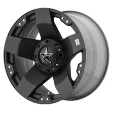 XD SERIES XD775 Rockstar 17X8 6X135/6X139.7 Offset 10 Matte Black (Qty of 4)
