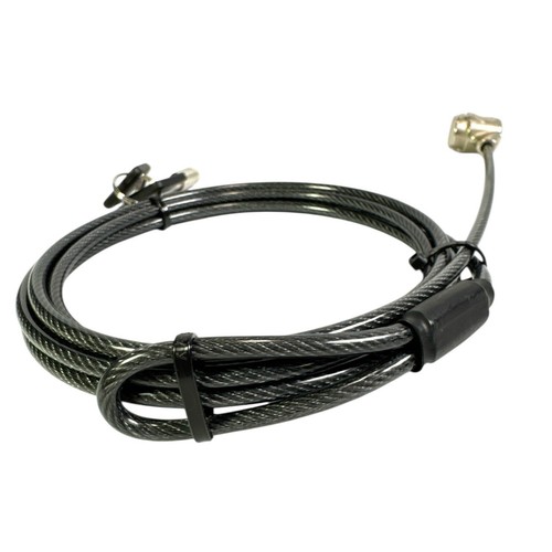 Universal Laptop Security Cable Lock T-Bar Kensington Style Keyed w/ 2 Keys - 第 5/6 張圖片