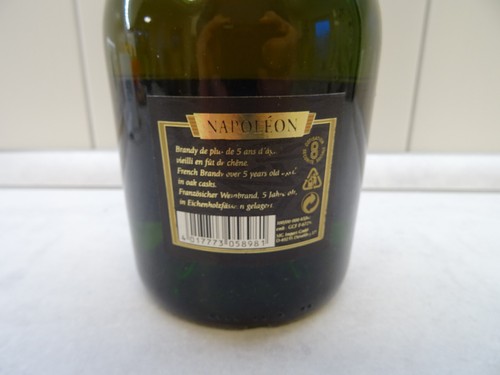 Napoleon CHEVALIER ROJAL Weinbrand, 0,7L, mit 36% alc Vintage und sehr gut - Bild 9 von 9