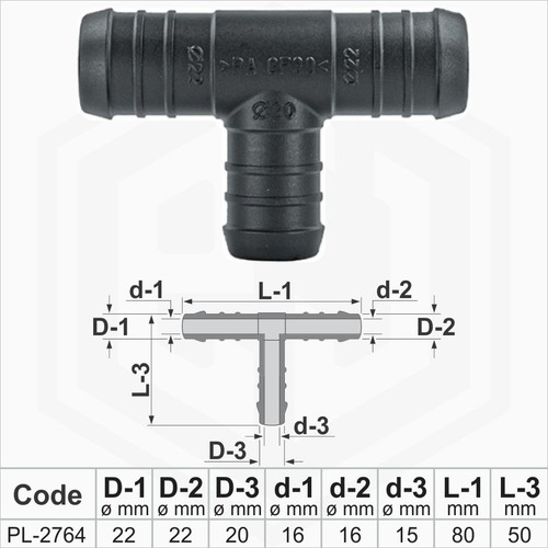 T Piece Hose Pipe Connector 3 way Joiner Mender Repair Oil Gas Diesel Air Vacuum - Picture 59 of 61