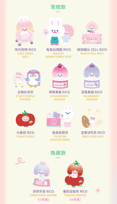 その他 Popmart F.UN Rico Sweet Days Popmart F.UN Rico Sweet Days