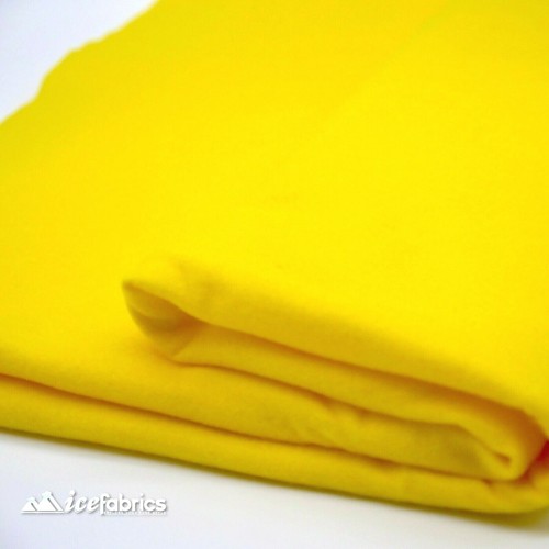 Neon Yellow ACRYLIC FELT FABRIC By The Yard _72" WIDE_ Thick Soft Felt Fabric - Picture 1 of 11