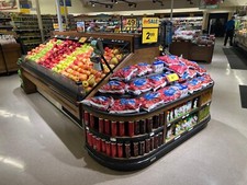 8' Produce Display Self-Contained 208/240 voltage