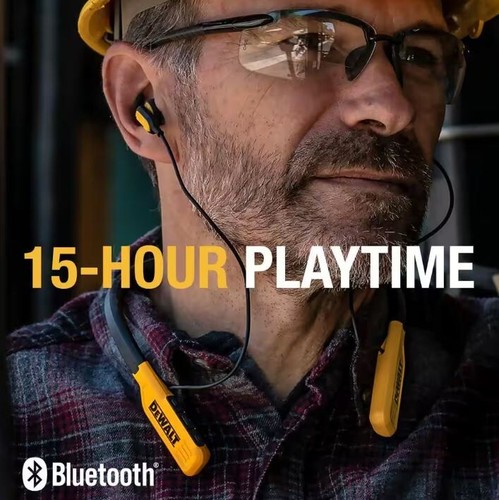 Dewalt Jobsite Pro Wireless Earphones DXMA1902091A - NEW - Picture 7 of 11