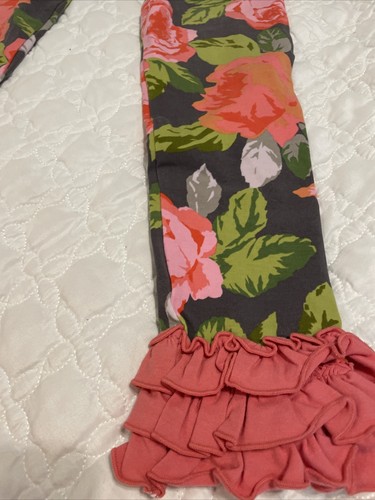 Matilda Jane Wonderment Row Of Roses Leggins 10 - Picture 3 of 9