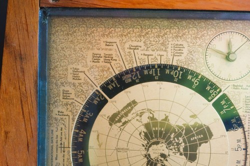 Kalex Weltuhr von Auktion von Daum - Bild 2 von 5