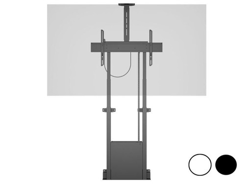 Elektrisch höhenverstellbare TV Wandhalterung Fernbedienung bis 100 Zoll 120 kg - Bild 11 von 11