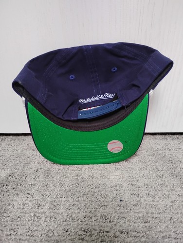 Milwaukee Brewers Hat Navy Blue Rope Snapback The Caddy Fit Mitchell & Ness - Picture 3 of 3