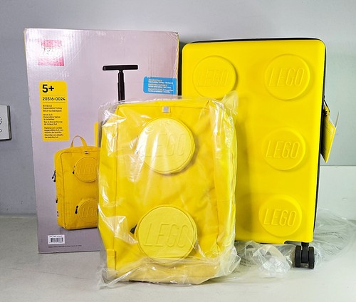 LEGO BAGS Carry-on and Backpack Luggage Suitcase Set NOB