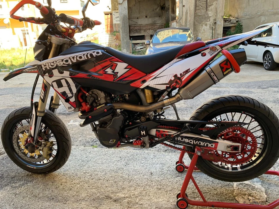 Husqvarna SM 610 "DROP" Ab 2005 A 2010 Grafik Dekor Aufkleber Kompatibel - Bild 4 von 4