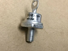 (1 PC)  WW  70HF120  Rectifier Diode, 1200 Volt 70 Amp  NSN# 5961-01-300-8532