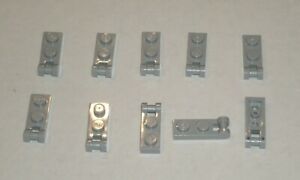 LEGO Parts NEW Pack of 5 Plate 1x2 with Handle on End 60478 DARK BLUISH GREY