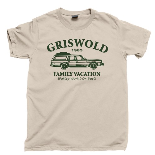 Clark W Griswold Vacation T-Shirt Wagon Queen Family Truckster Walley World Tee - Bild 8 von 9