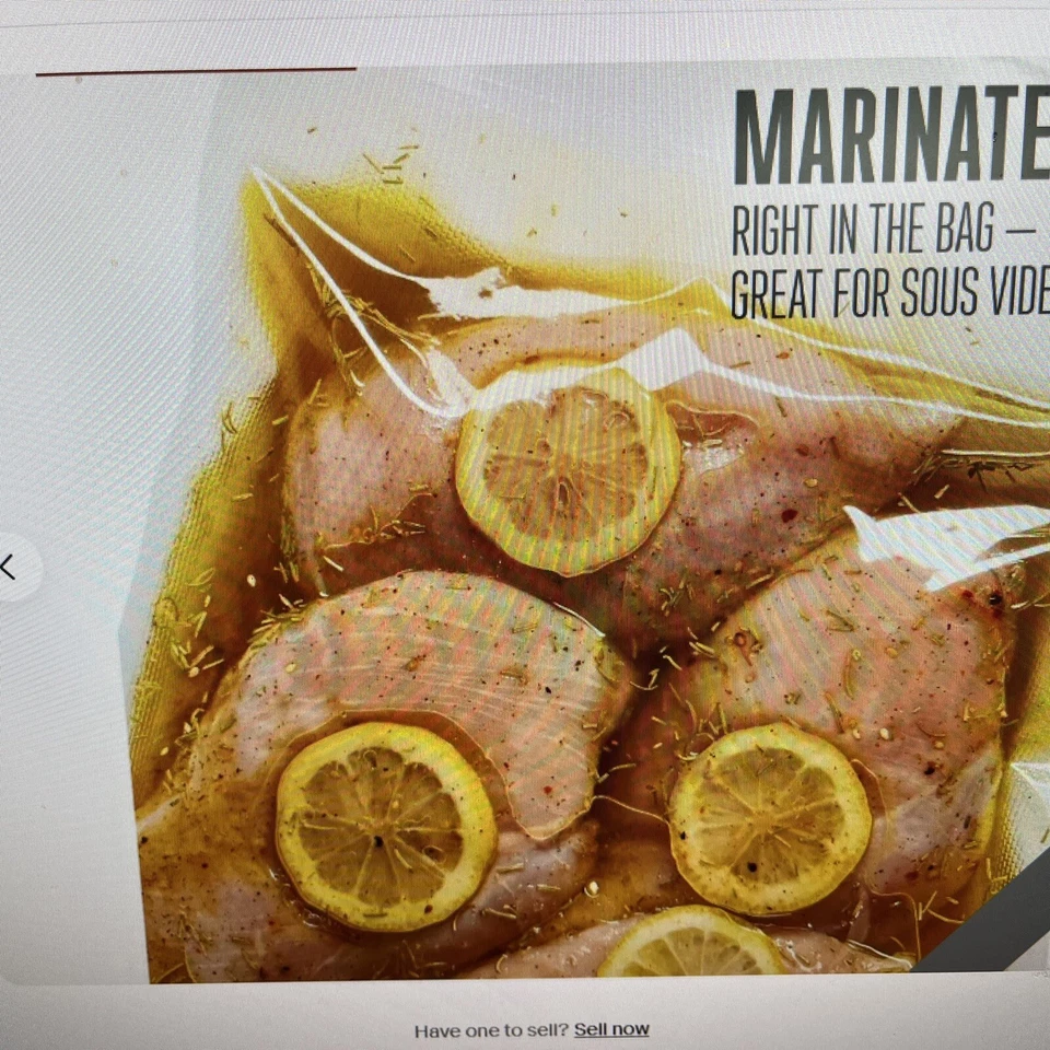 Weston® Vacuum Sealer/Sous Vide Bags 11.5 in x 22 in, 100 Pre-Cut Bags - Image 4 of 4