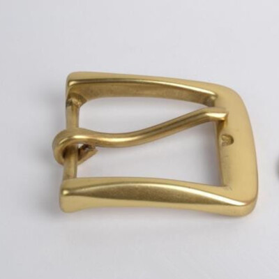 #ad Solid Brass Belt Buckles Tongue Pin Belt Buckle Fits For 1.5 Inches Belt $10.64