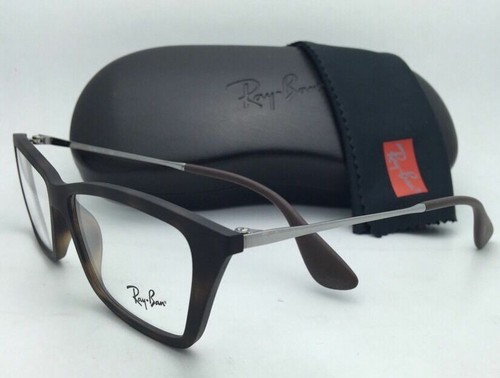 New RAY-BAN Eyeglasses Frames SHIRLEY RB 7022 5365 52-14 Rubber Havana w/ Demos - Picture 6 of 12