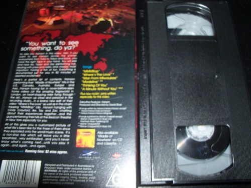 Hanson Tulsa Tokyo & Middle Of Nowhere VHS PAL Aust Video Cassette Tape - Picture 2 of 2