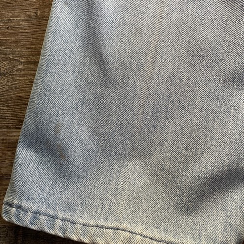 vtg 70s levis orange tab denim jeans Straight 34x28 USA Made Distressed - Picture 9 of 13