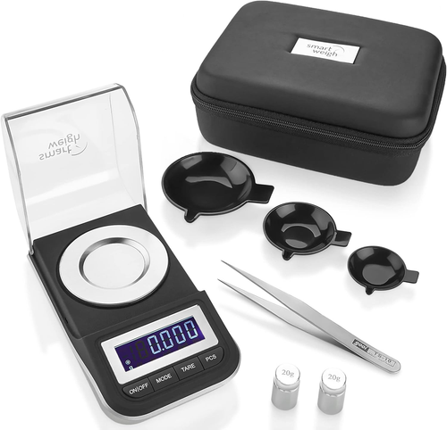 50G X 0.001 Grams, Premium High Precision Digital Milligram Scale, Includes Twee - Picture 12 of 12