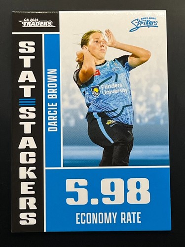 Tarjetas 2024 STAT STACKERS TRADERS CRICKET AUSTRALIA elige tu tarjeta - Imagen 5 de 18