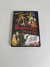 Beginning of the End DVD 1957 Hen's Tooth Video Filmed In Horrorscope w Insert
