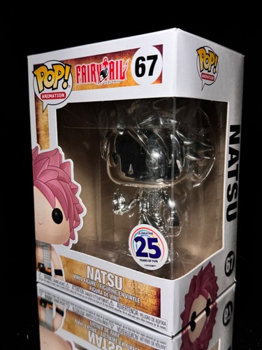 Funko Pop! Vinyl: Fairy Tail - Natsu (Chrome) - Funimation (FUN) (Exclusive) #67 - 第 3/21 張圖片