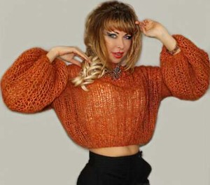 puffy sweater