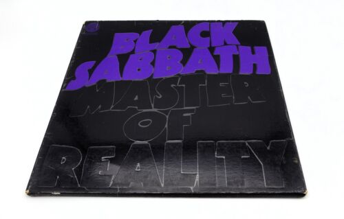 Black Sabbath Master Of Reality Vinyl LP Record 1971 UK 1st Press Embossed Cover - Picture 4 of 6