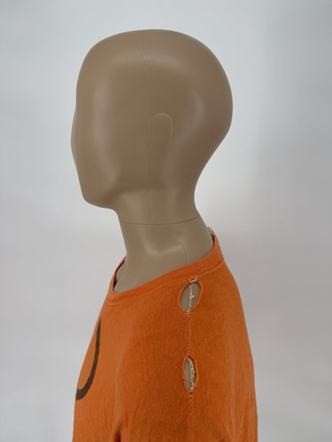 Vintage 1960s Oversized One Size Fits All Panther T Shirt Orange Men’s 2XL HOLES - Picture 15 of 19