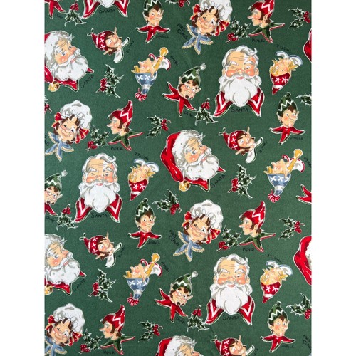 Fabric VTG Flannel Pole' Sters Phillip de Leon for Alexander Henry -50 x 43 wide - Picture 6 of 8