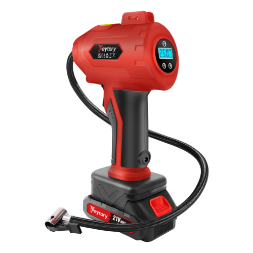 Compresor de Aire Portátil Recargable 21V - Inflador de Neumáticos Portátil 180 PSI para Coche - Imagen 13 de 20