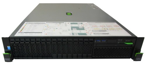 Servidor Fujitsu Primergy RX2540 M2 2x 8C E5-2620V4 2.1 128GB 8x SFF EP400i 2xPSU - Imagen 1 de 4