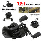 18+1Bb High Speed Metal Spinning Fishing Reels 7.2:1 Saltwater Sea Fishing Reel