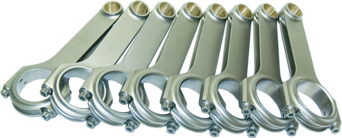 Eagle SBC 4340 Forged H-Beam Rods - 5.850 Eagle SBC 4340 Forged H-Beam Rods - 5.850
