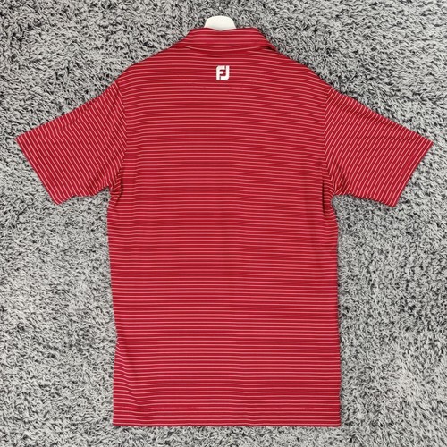FOOTJOY Stripe Polo Mens Size M Jackie Burke Cup 2022 Hideout Golf Sporty Casual - Picture 3 of 10