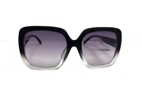 Neu GUESS GO00003 Damen-Sonnenbrille schwarz-klar/grau Übergröße 75 $ - Bild 6 von 10