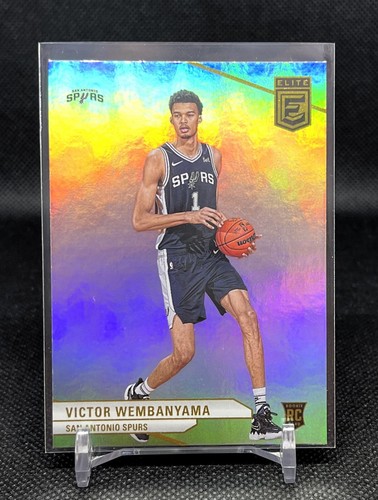2023-24 Panini Donruss Elite Victor Wembanyama Rookie RC Base Spurs #231 - Picture 1 of 2