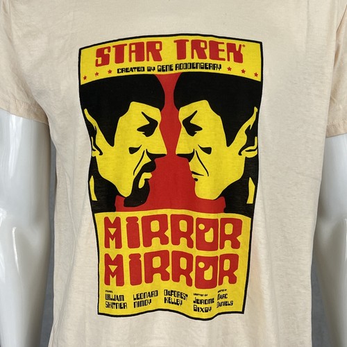 Loot Crate Exclusive Star Trek Spock Mirror Mirror T-Shirt Adult size LARGE - Picture 2 of 10