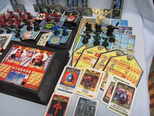 Mutant Chronicles Siege of the citadel boardgame (complete) + extra til pressman - Picture 5 of 14