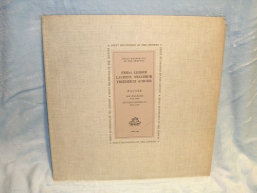 Wagner Die Walkure Gotterdammerung Leider, Melchior, Schorr, Great Recordings - Picture 1 of 2