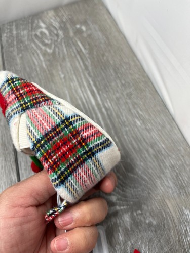 Wondershop Unisex Baby Elf Plaid Bootie Slippers, 3-6M - Picture 6 of 8