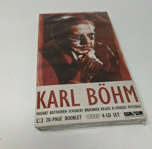 Karl Böhm (Import, 4-CD Set + 20 Seiten Booklet, Mozart, Beethoven, Strauss)